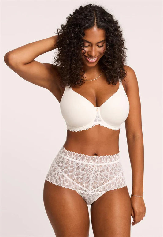 Lacy High Waist Brief in Chantilly - Montelle
