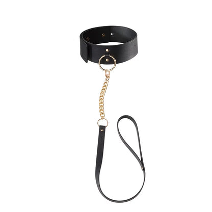 Maze - Choker with Leash - Bijoux