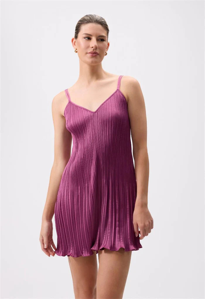 Promise Chemise In Berry - Rya