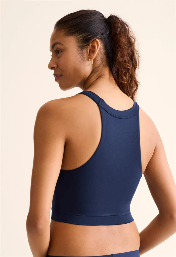 Cropped Top In Ink - Fleurt