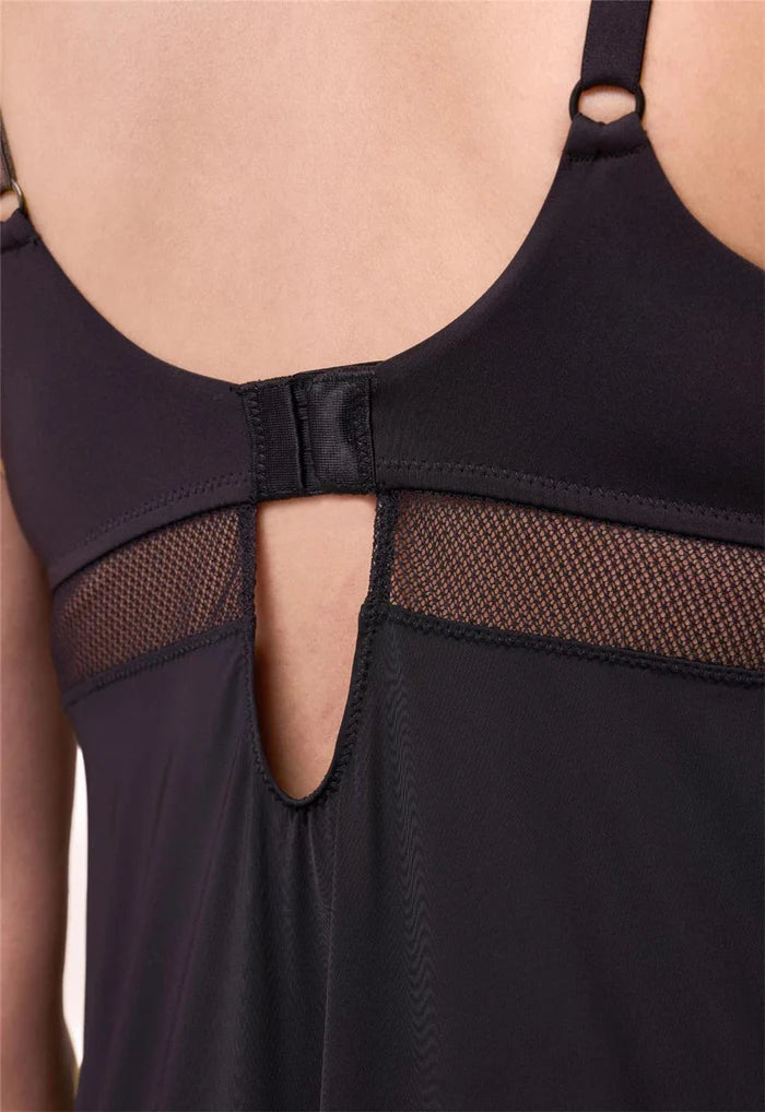 Mysa Chemise in Black - Montelle