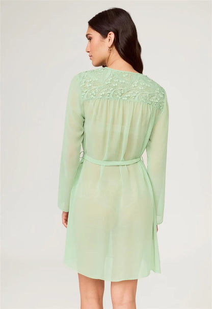 Isles Cover up in Creme de Menthe - Rya
