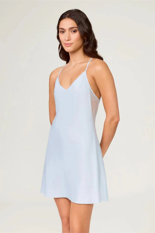 Radiant Chemise in Marian Blue - Montelle