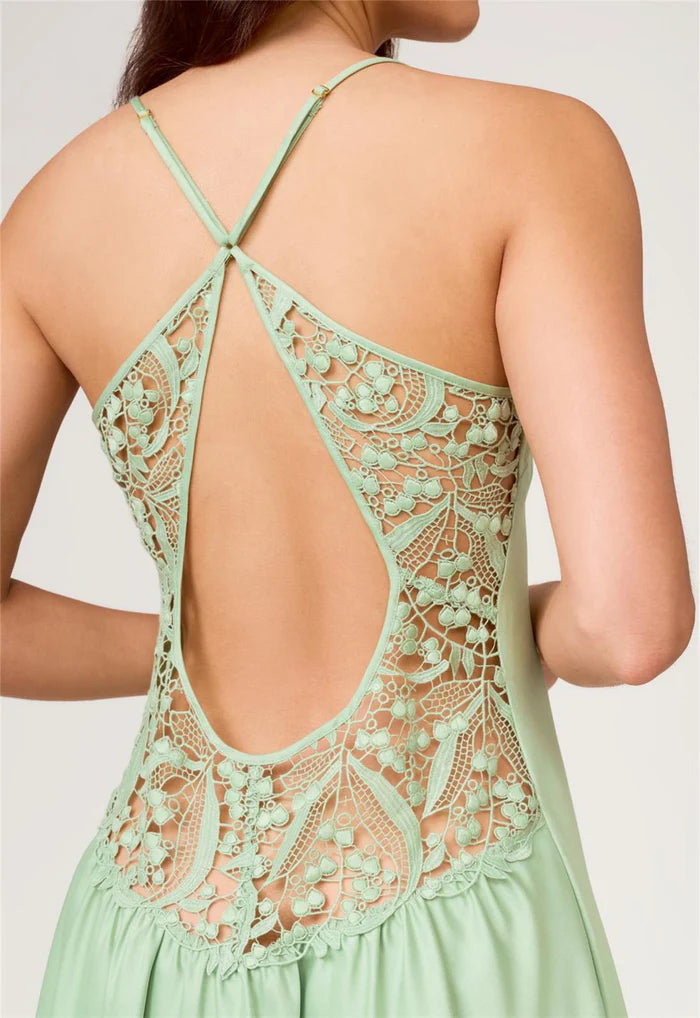 Isles Chemise in Creme de Menthe - Rya