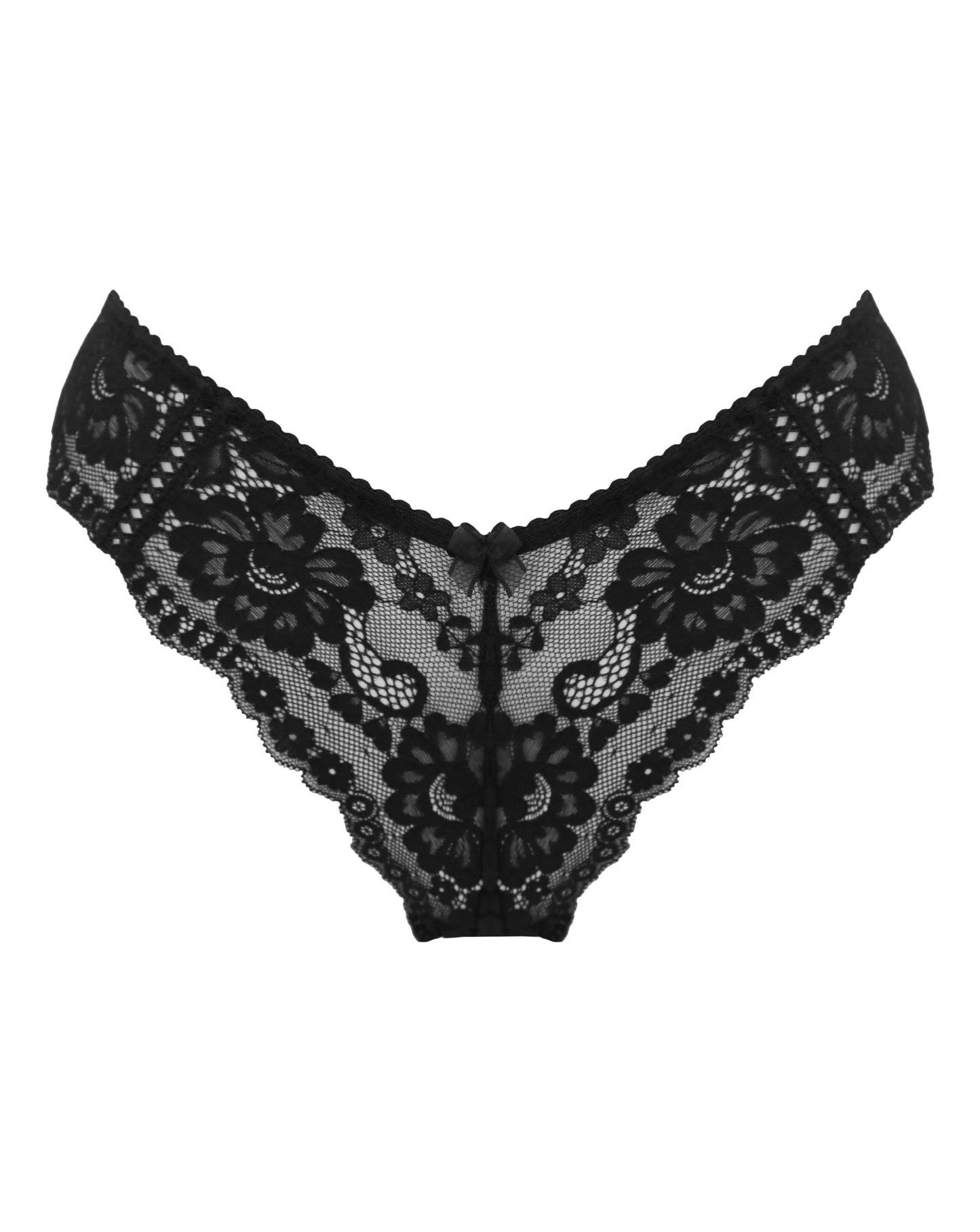 Fleur Cheeky V-Shape Brief In Black - Pour Moi