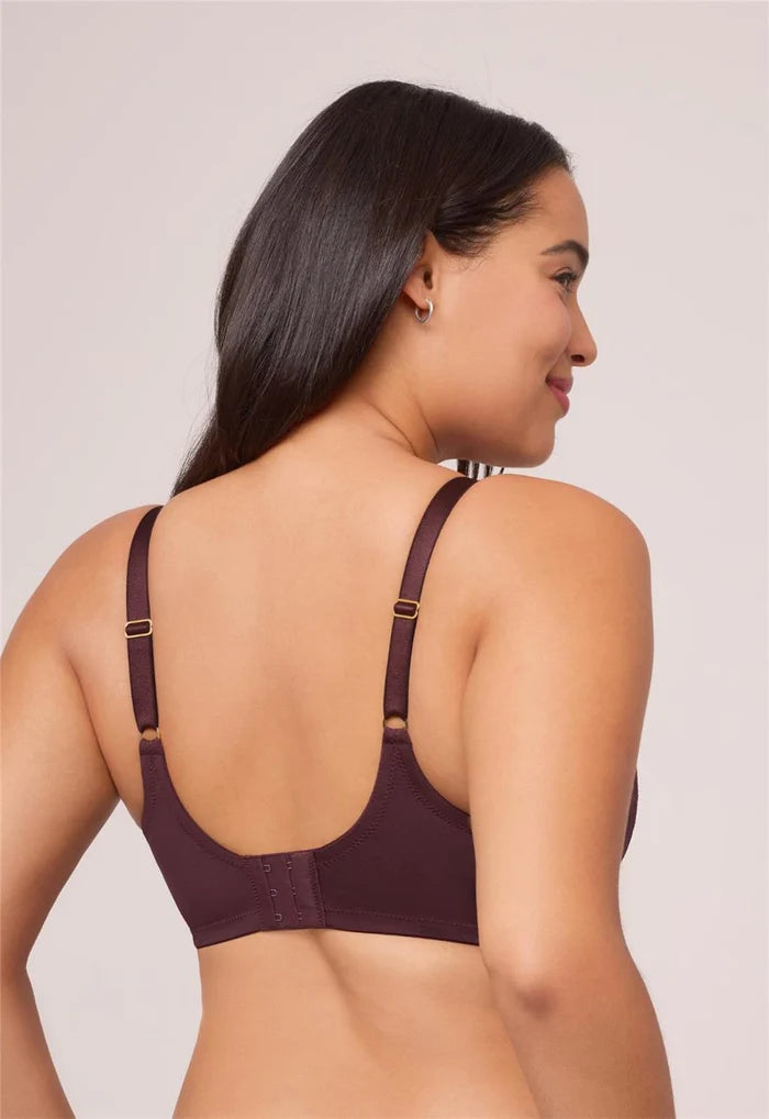 Muse Full Cup Lace Bra In Fudge - Montelle
