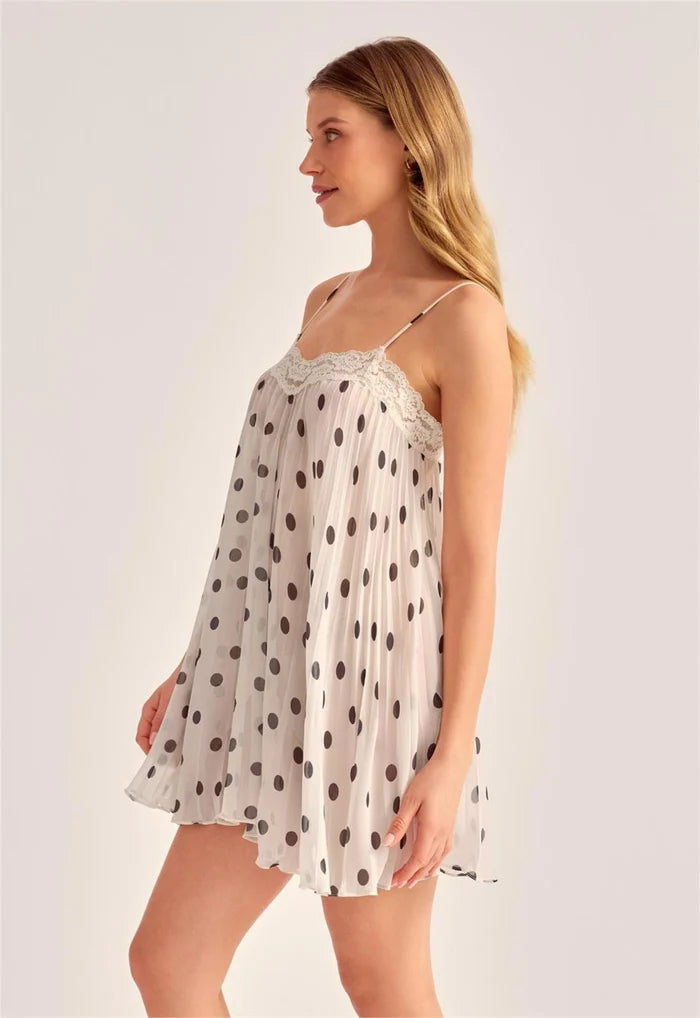 Or Chemise in Polka Dot - Rya
