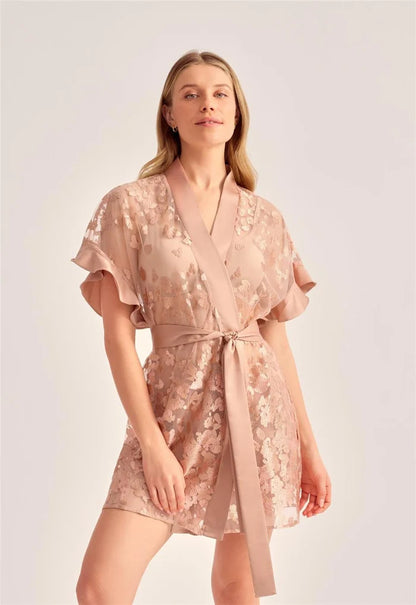 Golden Hour Cover Up In Rose Gold - Rya