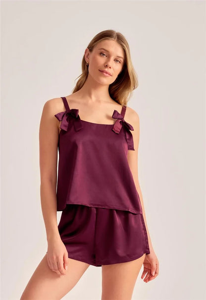 Halo Cami Tap In Dark Cherry - Rya