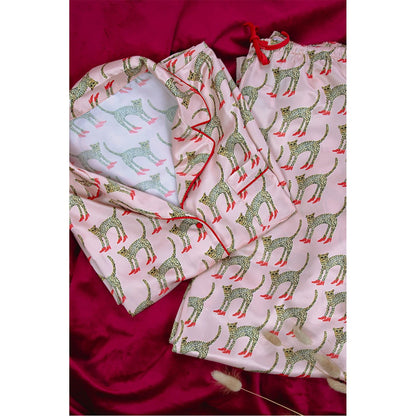 Bouffants Recycled Satin Long Sleeve Top - Playful Promises