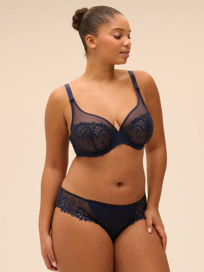 Wish Full Cup Plunge In Sapphire - Simone Perele