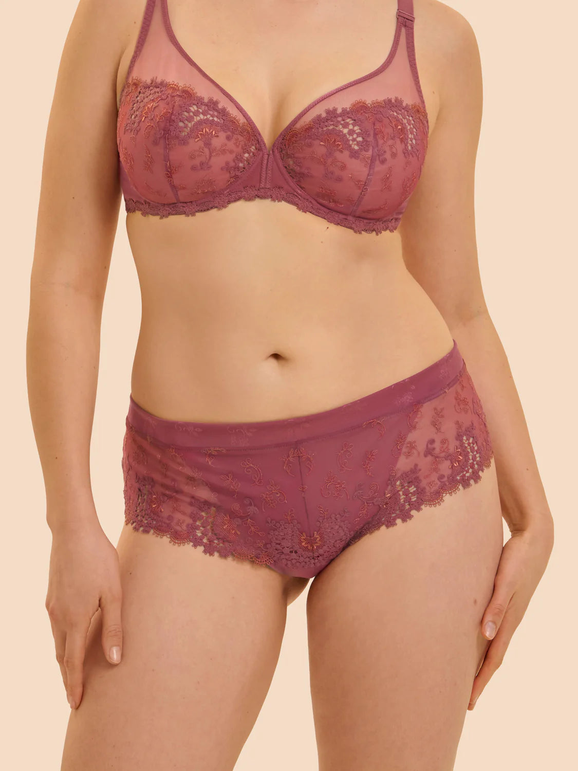 Wish Shorty In Santal Pink - Simone Perele
