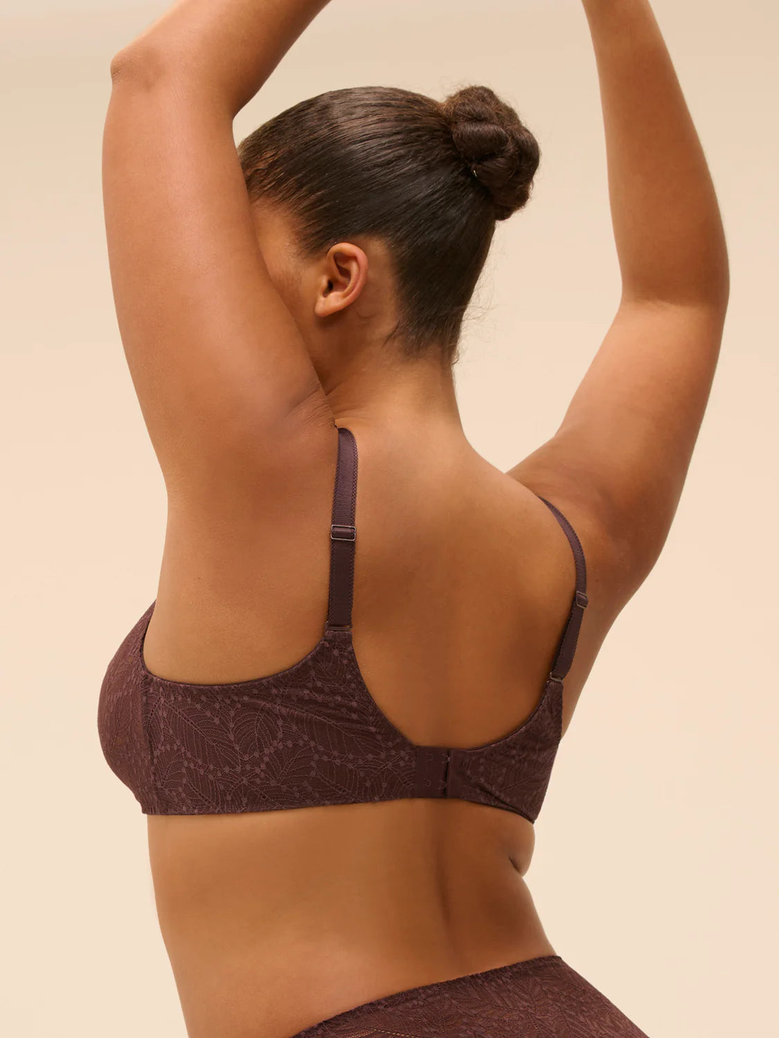 Comete Wireless Bra In Dark Brown - Simone Perele
