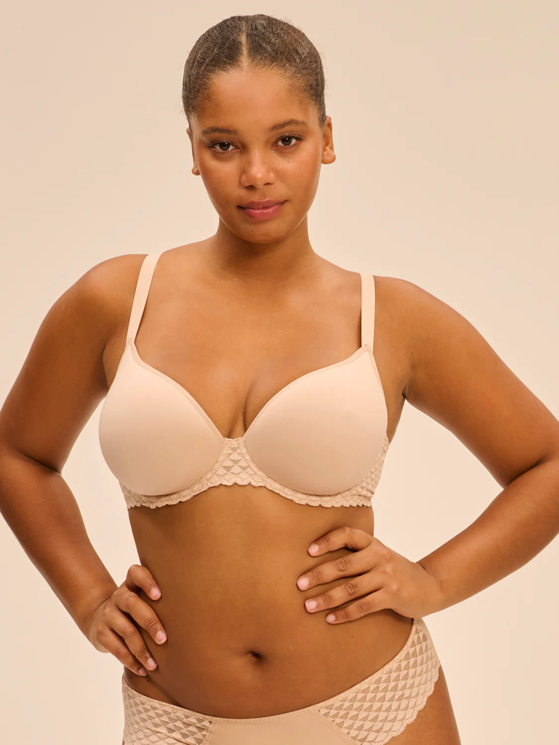 Subtile 3D Spacer Plunge Bra - Simone Perele