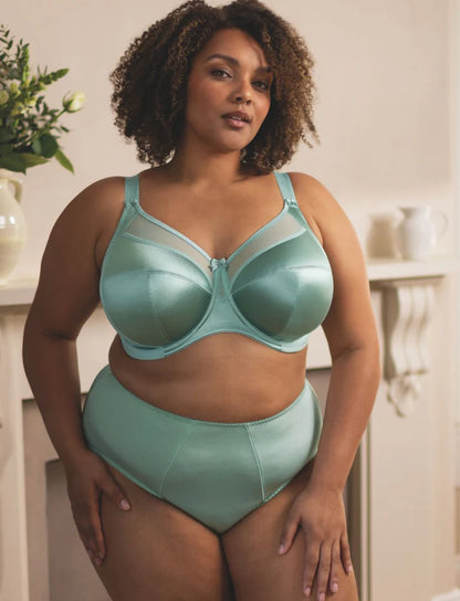 Keira Full Cup Bra in Seafoam - Goddess