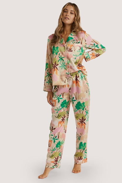 Alja Horvat Recycled Satin Long Sleeve Top - Playful Promises