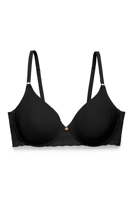 Bliss Perfection Contour Underwire Bra In Black - Natori