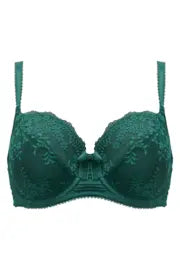 Flora Underwired Bra In Forest - Pour Moi