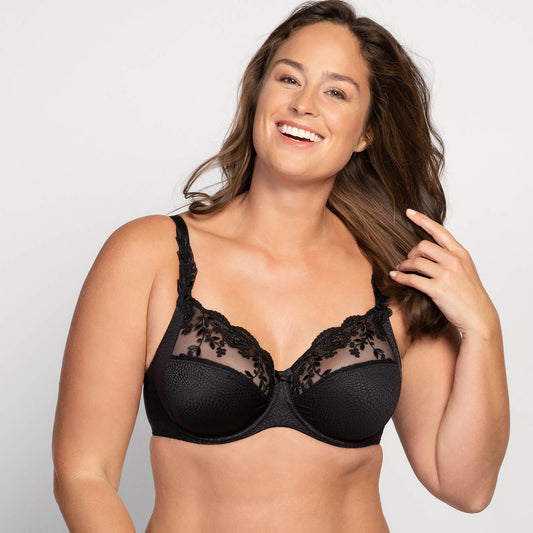 Ella Underwire Bra In Black - Ulla