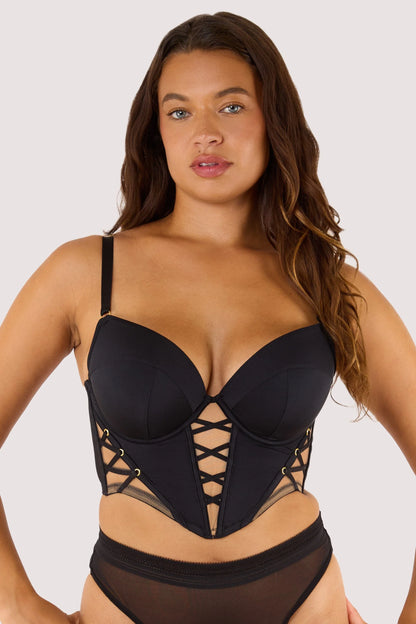 Rocka Strappy Bustier - Wolf & Whistle