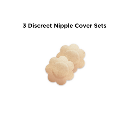 Breast Lift Tape & 3 Discreet Nipple Cover Sets In Light - Be Confident