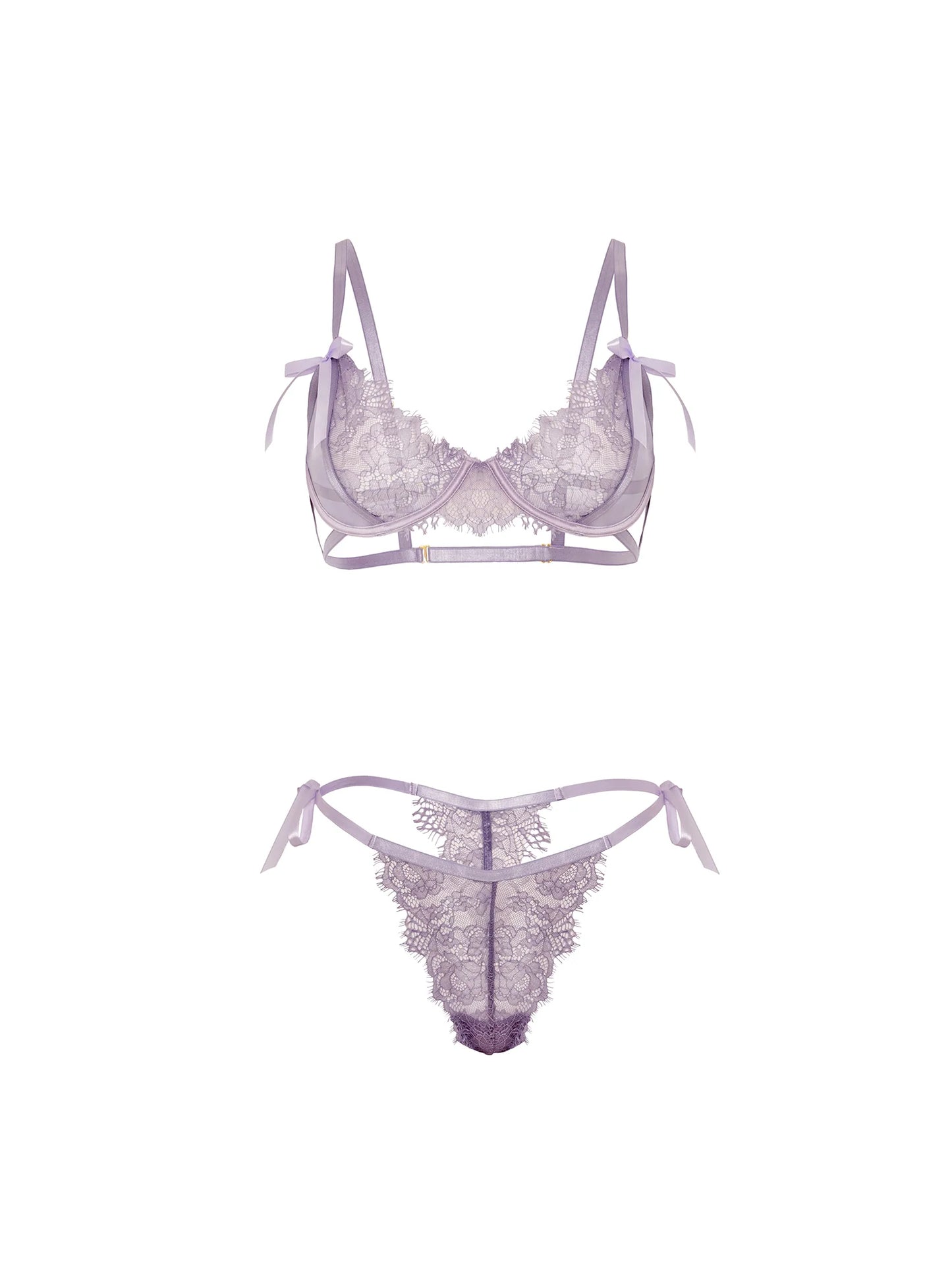 Dahliya Lace 2-Piece Bra Set - Oh La La Cheri