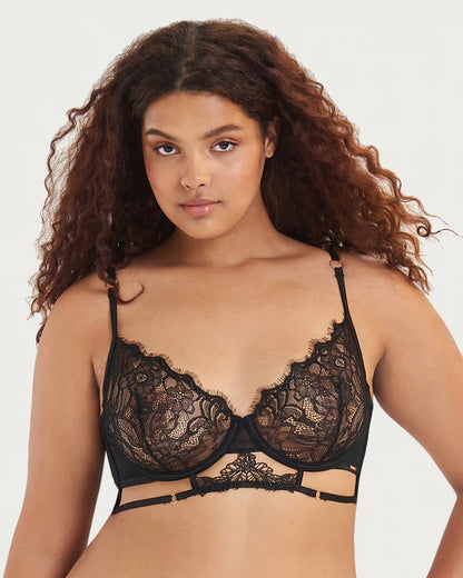 Lumi Wired Bra In Black - Bluebella