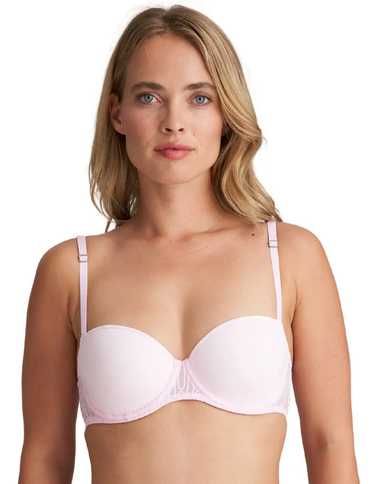 Tanzara Padded Balcony Bra In Fifties Pink - Marie Jo