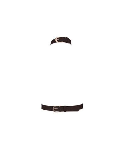 Lotus Harness In Black/Gold - Bluebella