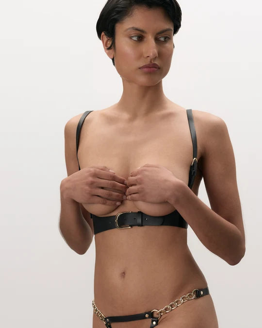 Lotus Shoulder Harness Black - Bluebella