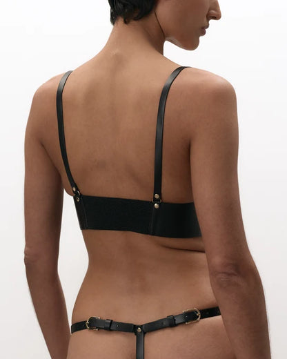 Lotus Shoulder Harness Black - Bluebella