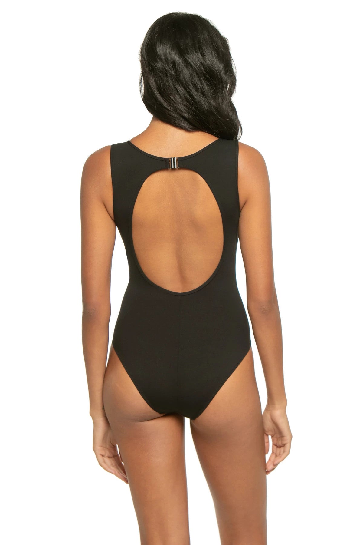 Charlotte Swimsuit In Black - SHAN