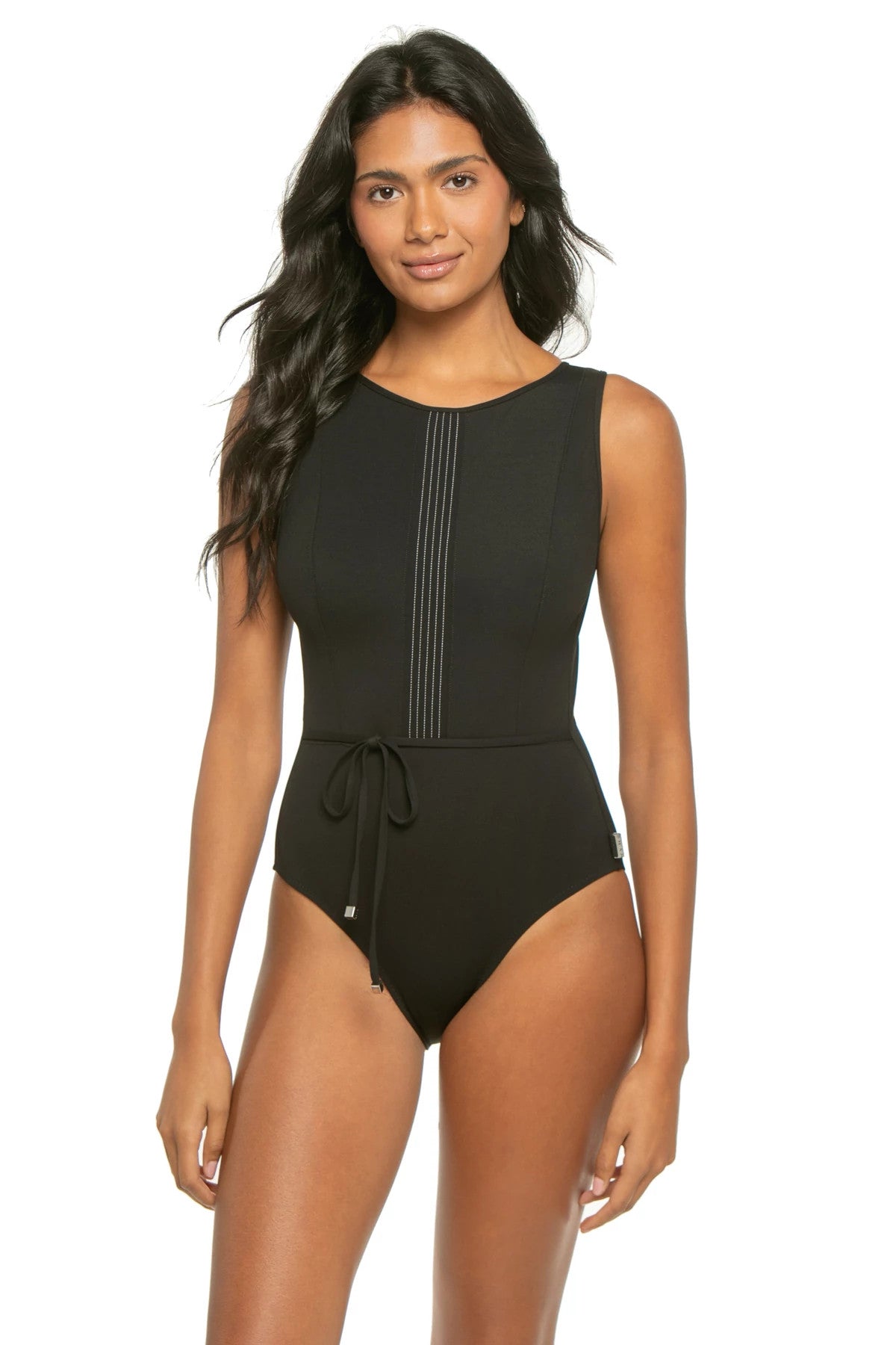 Charlotte Swimsuit In Black - SHAN