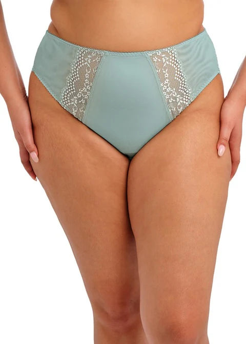 Lucie High Leg Brief In Mist - Elomi