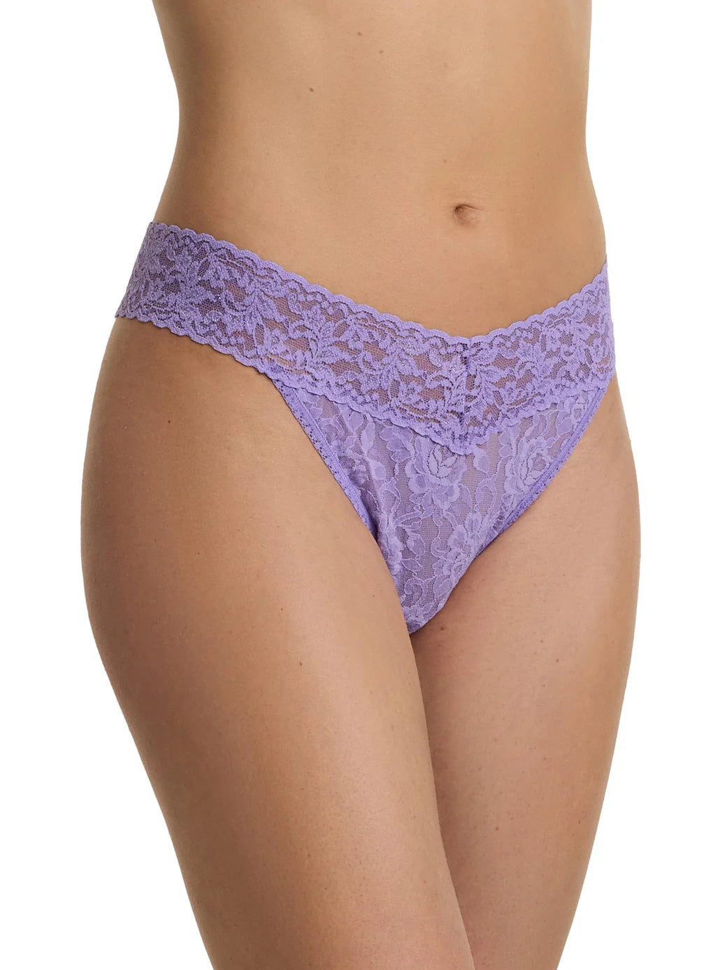Original Rise Signature Lace Thong In Love Potion - Hanky Panky