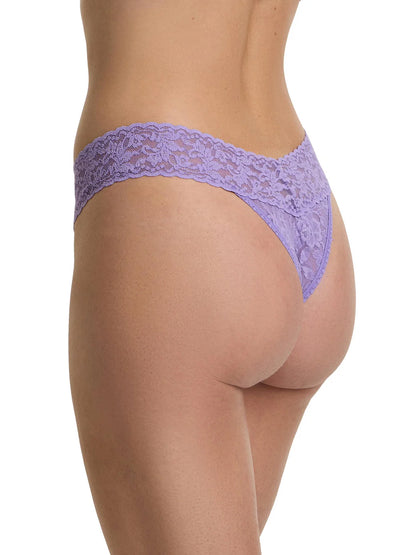 Original Rise Signature Lace Thong In Love Potion - Hanky Panky