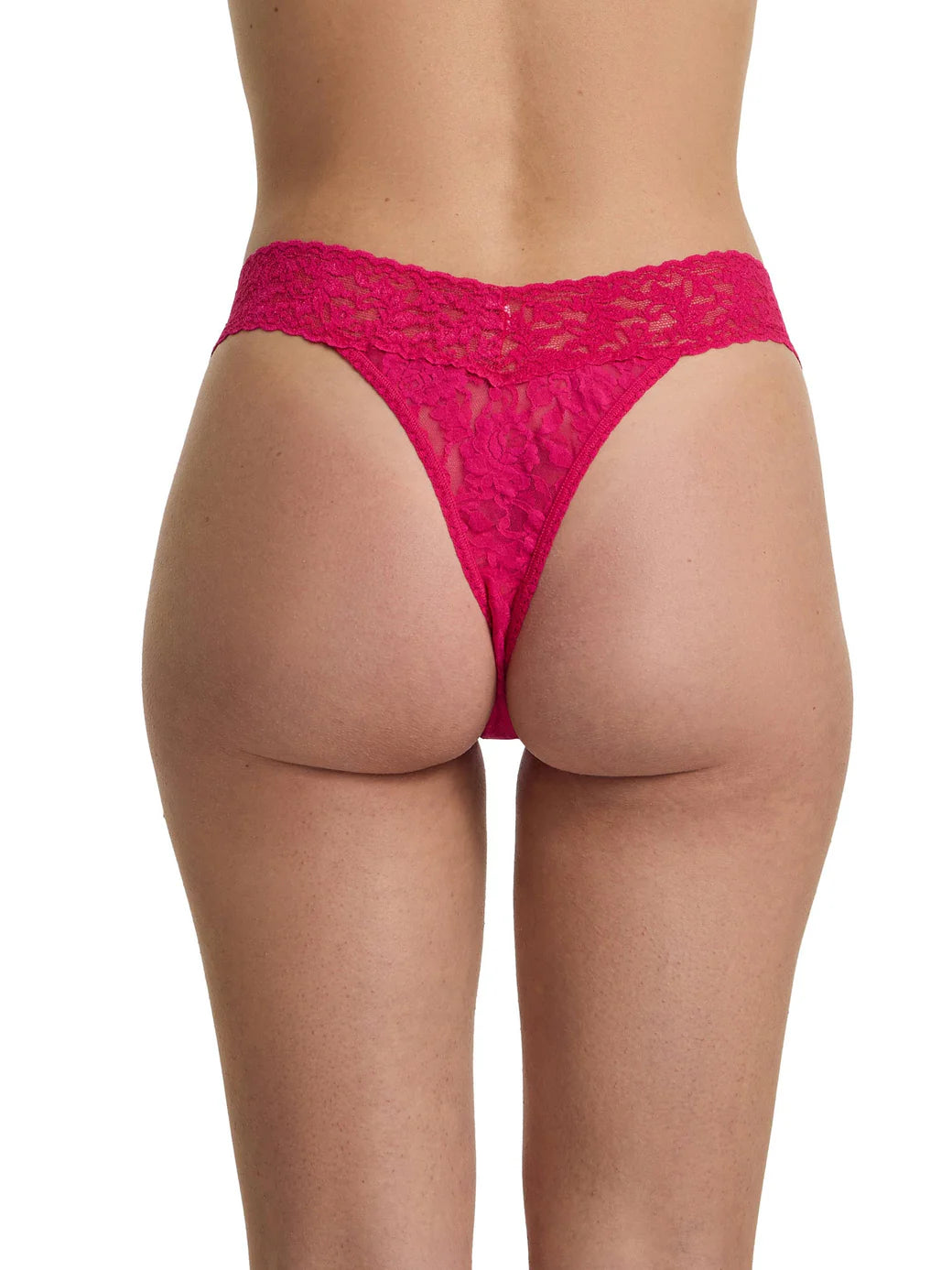Original Rise Signature Lace Thong In Sealed With A Kiss - Hanky Panky