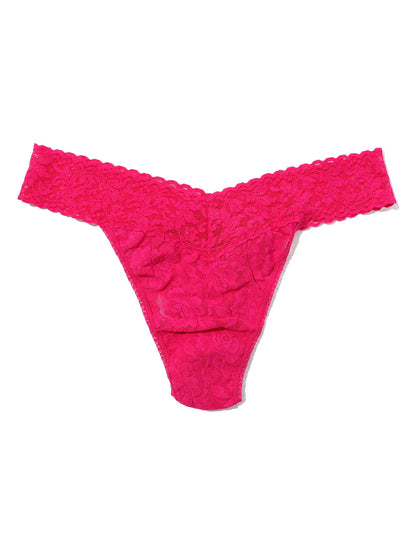Original Rise Signature Lace Thong In Sealed With A Kiss - Hanky Panky