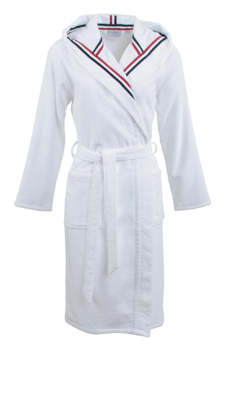 Unisex Hooded Velor Bathrobe - Carl Ross