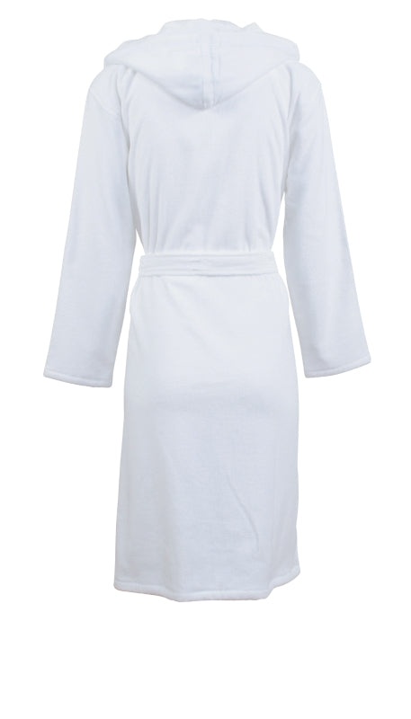 Unisex Hooded Velor Bathrobe - Carl Ross