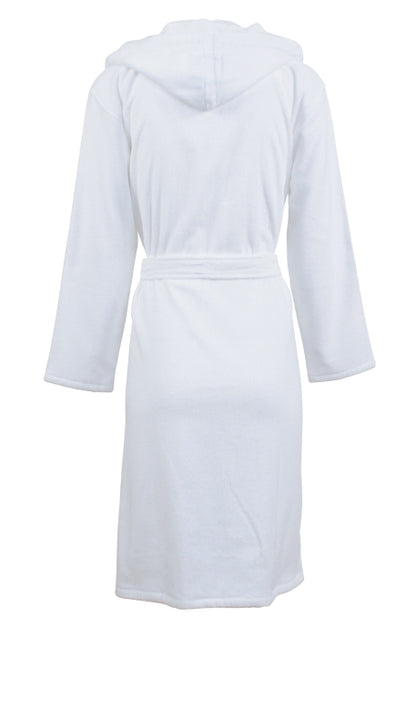Unisex Hooded Velor Bathrobe - Carl Ross