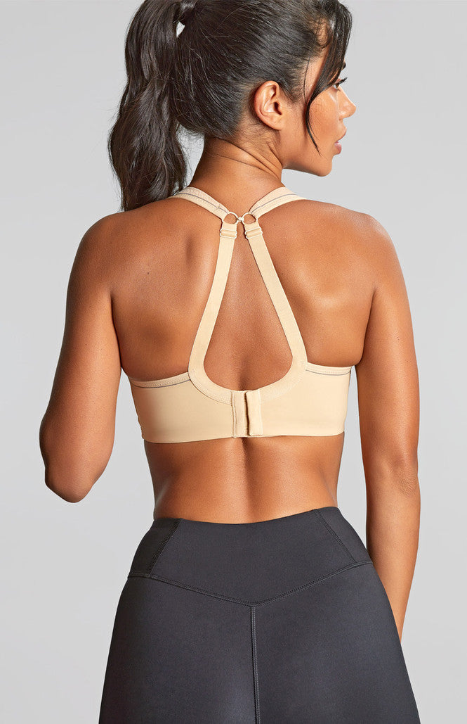 Soutien-gorge de sport à armatures en noir - Panache