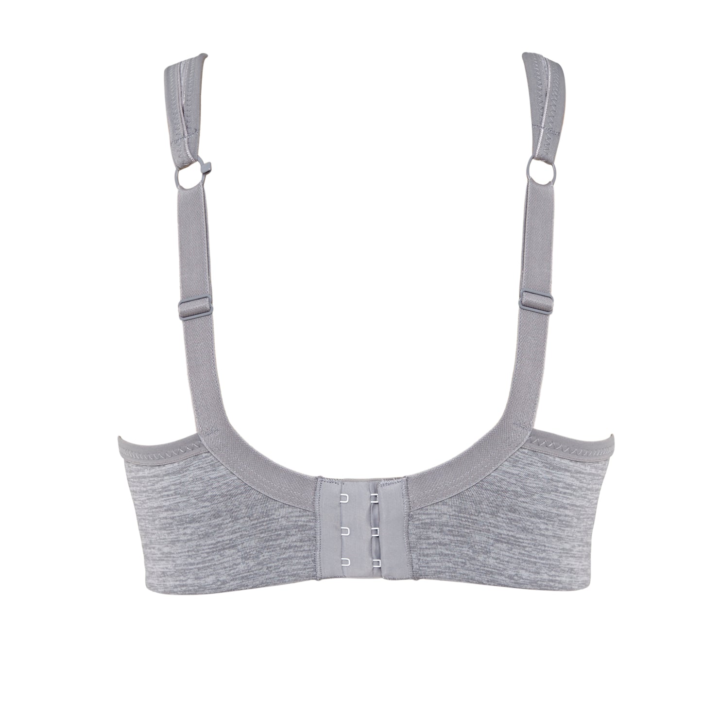 Wired Sports Bra In Grey Marl - Panache