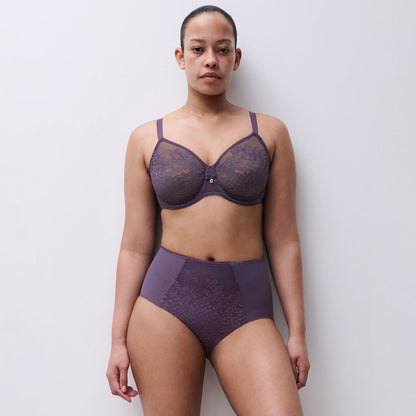 Maris High Waist Full Brief In Fatal Violet - Chantelle