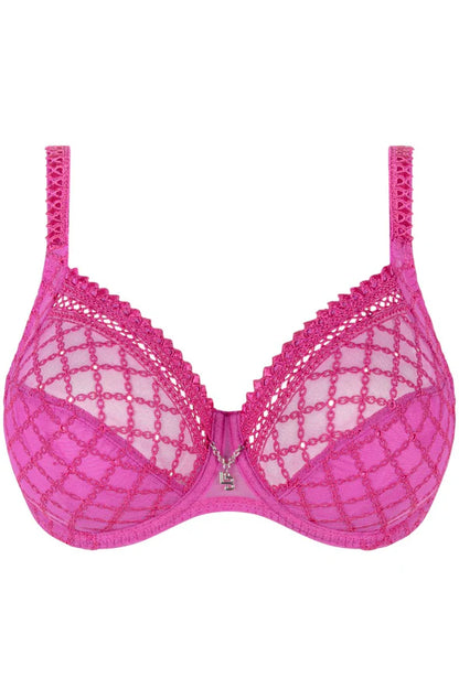 Paco Underwired Bra In Very Pink - Louisa Bracq