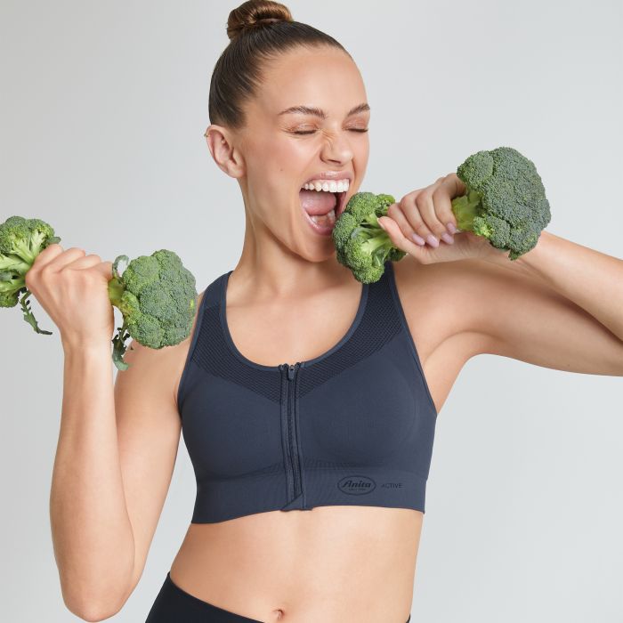 EasyMove Zip Sports Bra - Anita
