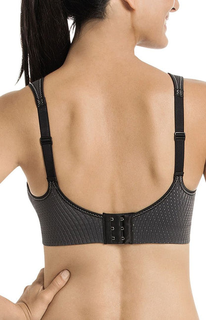 Soutien-gorge de sport sans armatures Air Control Delta Pad en anthracite - Anita