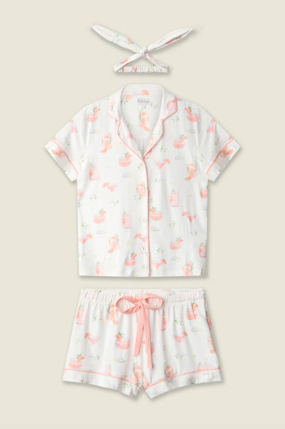 Paloma Mama PJ Set in Ivory - PJ Salvage