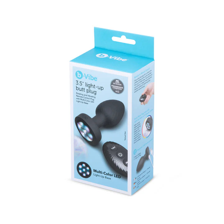 Light Up Butt Plug - b-Vibe