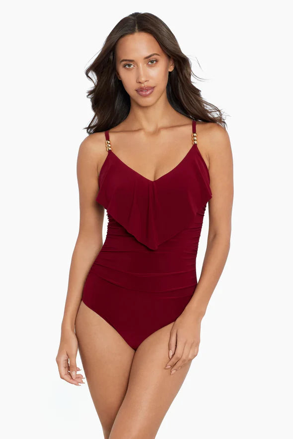 Solid Isabel In Merlot - Magic Suit